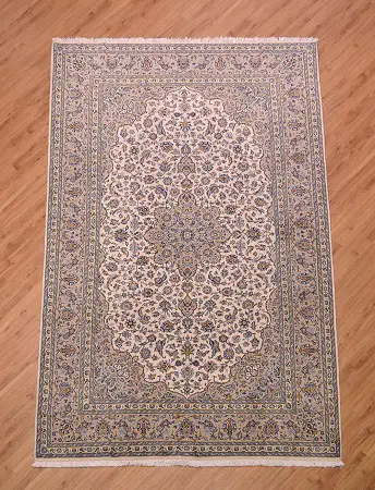 Persian Fine Kurk-Kashan Carpet