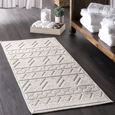 long bathroom rugs