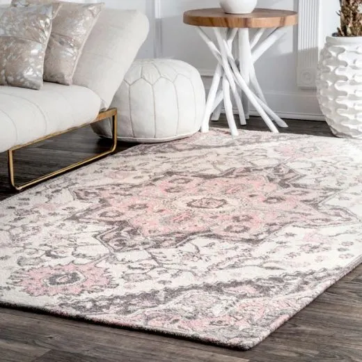 Pink and Grey Area Rugs Best Uses and Top Picks 2021 Homely Rugs