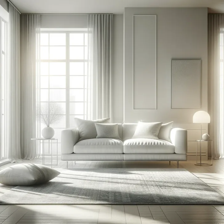 Rugs Ideas That Go With White Couches & Furniture with Pictures