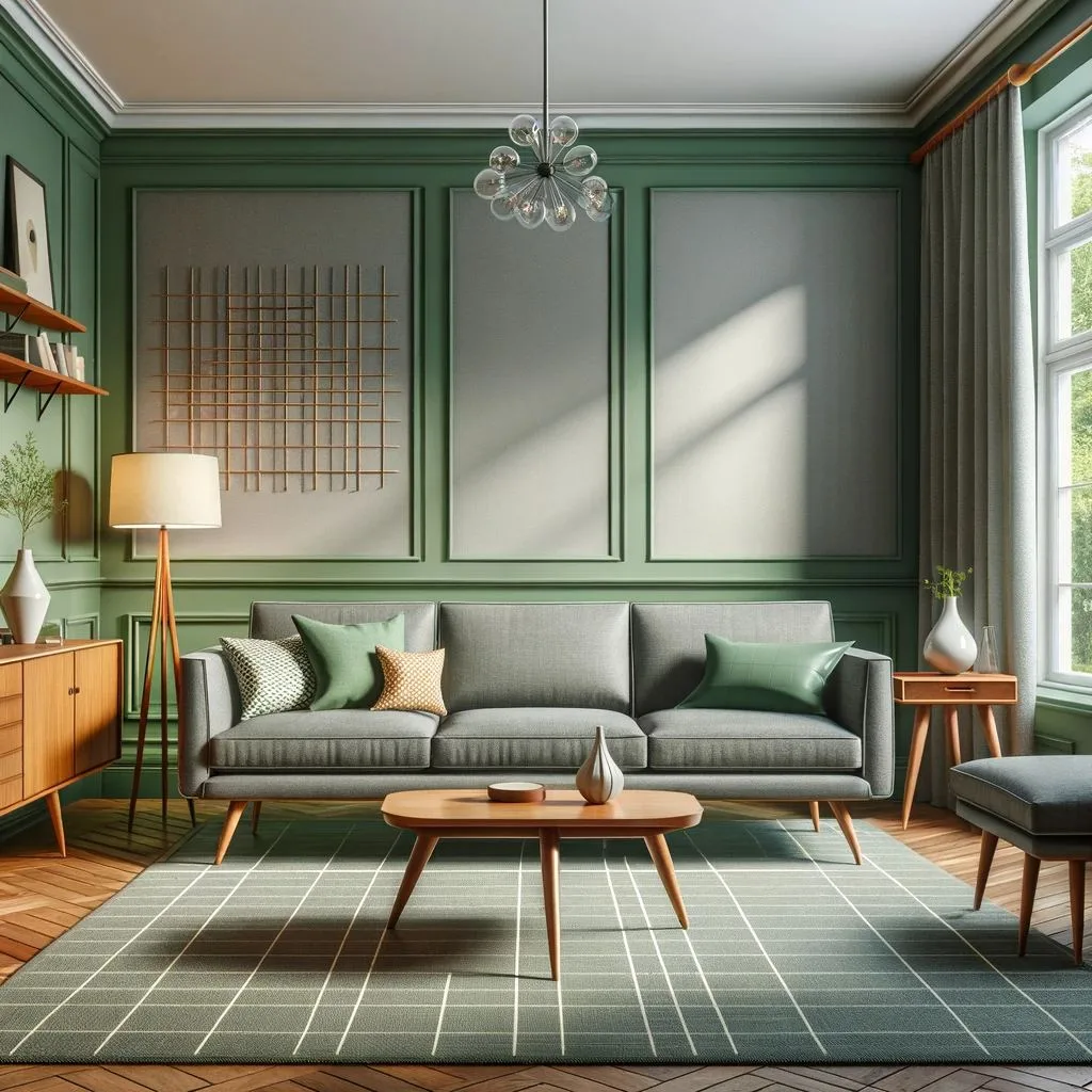 10 Ideal Furniture Colors to Elevate Green Walls