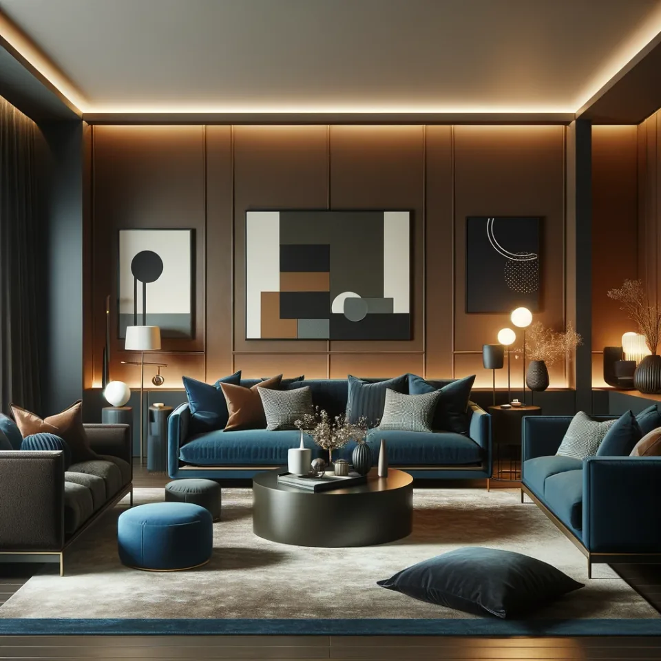 10 Harmonious Furniture Colors to Complement Brown Walls