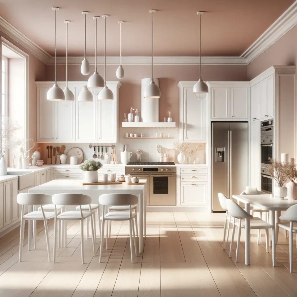 14 Wall Color Ideas for White Kitchen Cabinets