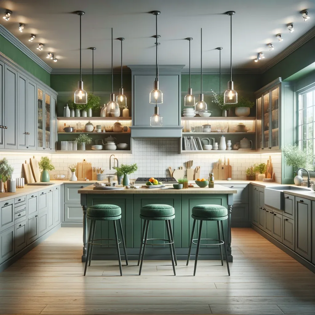 A Grey Kitchen That Functionality With Style .webp