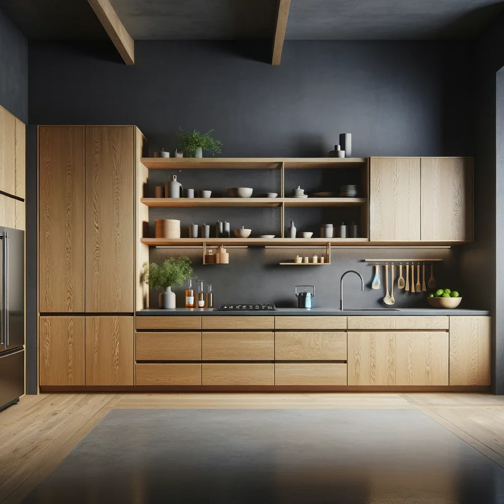 Timeless Elegance: Oak Kitchen Cabinet Wall Design Ideas for Your Home
