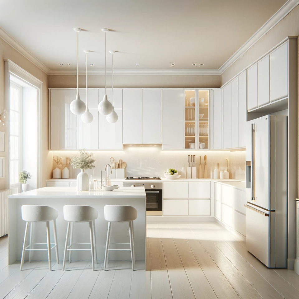 14 Wall Color Ideas for White Kitchen Cabinets