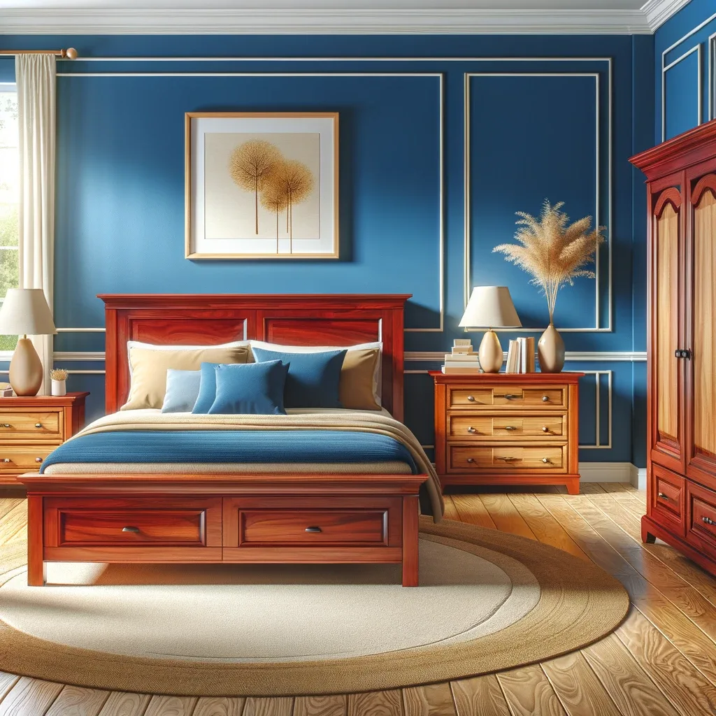 8 Ideal Wall Colors for Cherry Wood Bedrooms
