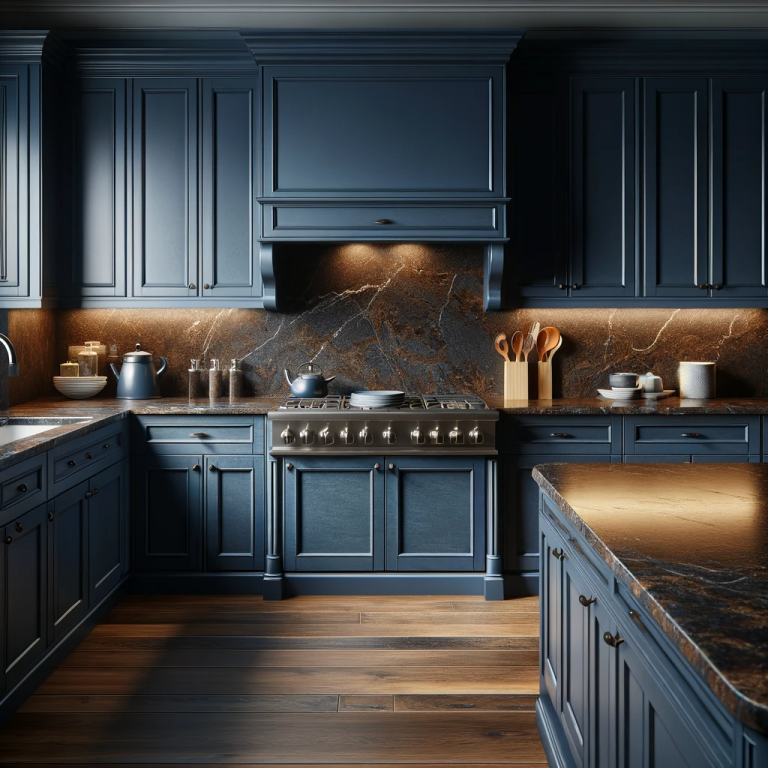 8 Kitchen Cabinet Color Ideas with Brown Granite Countertops