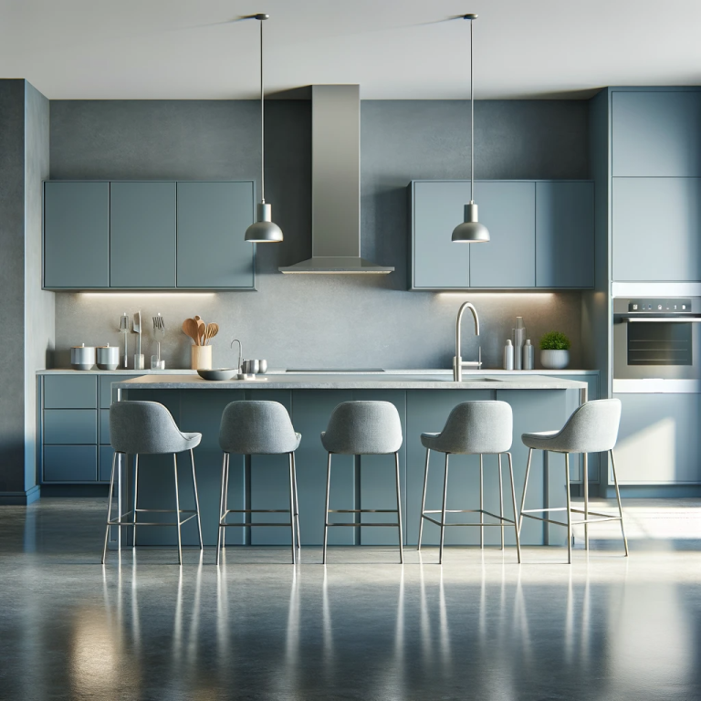 10 Kitchen Cabinet Color Ideas with Gray Floors