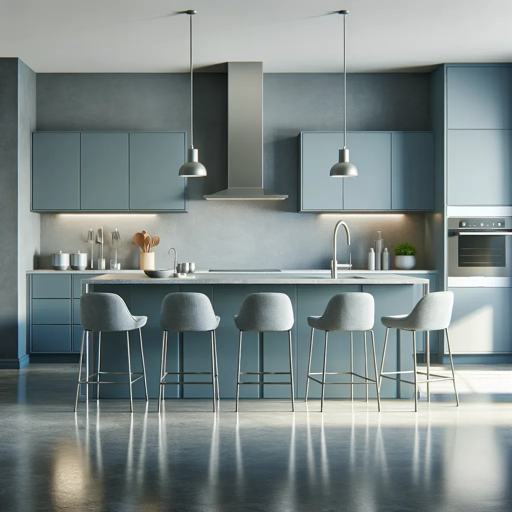 10 Kitchen Cabinet Color Ideas with Gray Floors