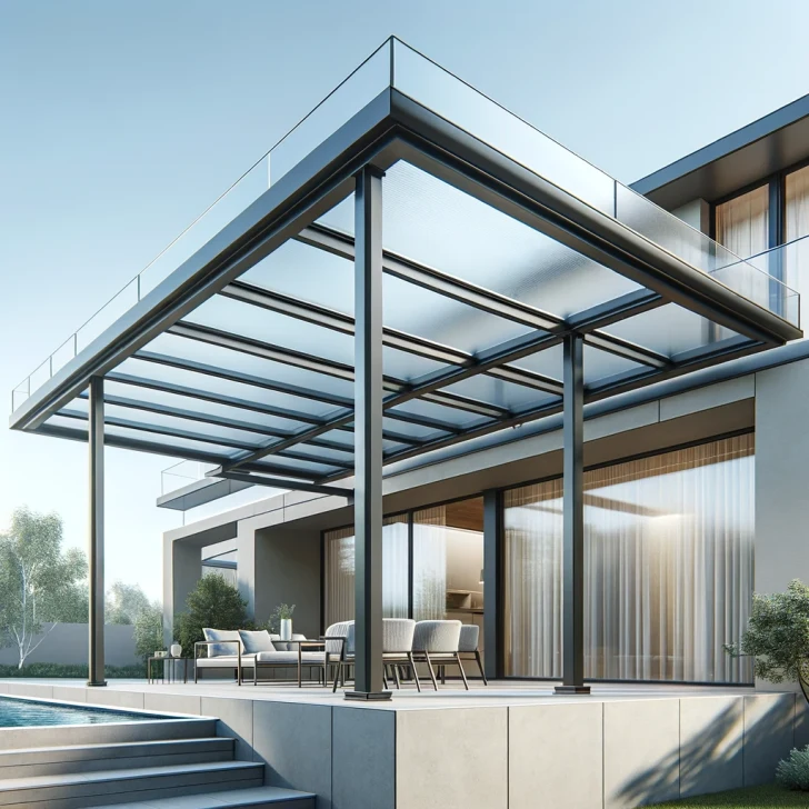 17 Pergola Ideas with the Roof Attached to the House