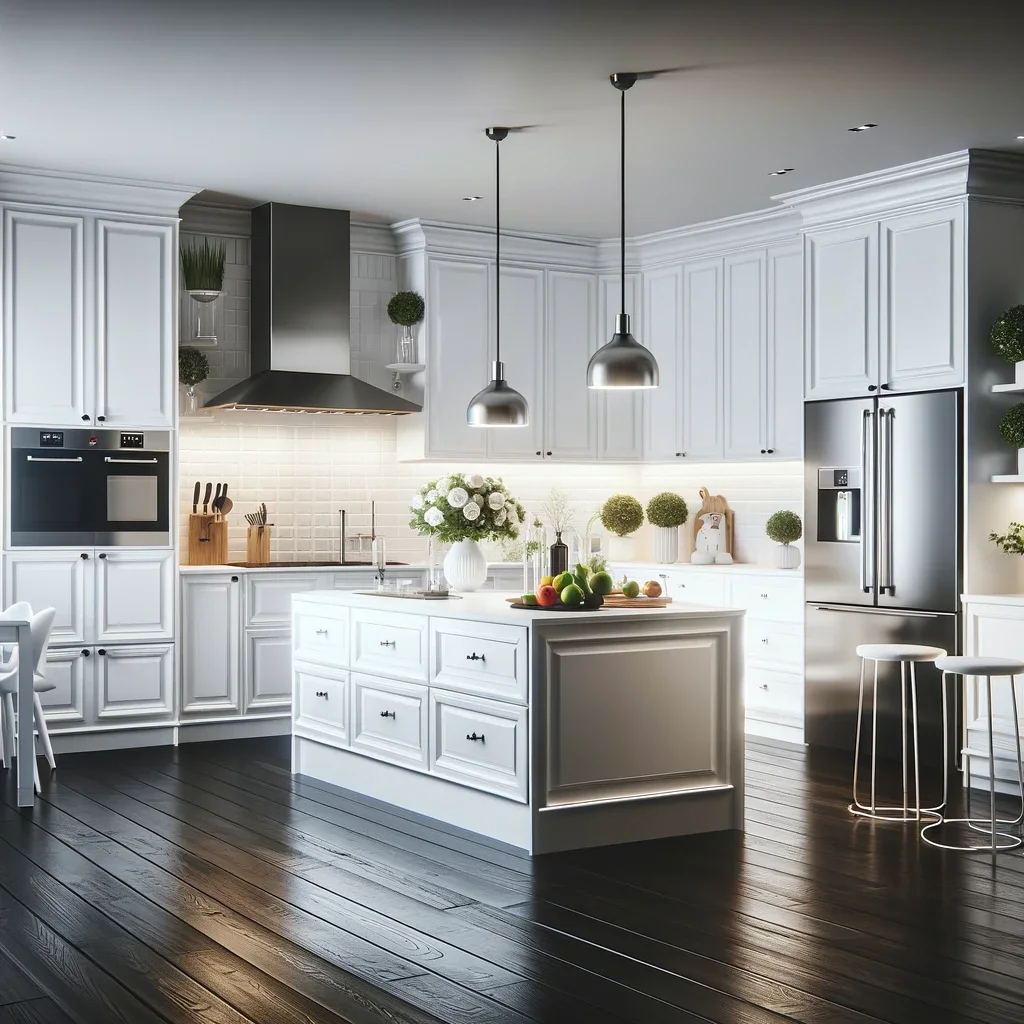 Best 11 Floor Colors for White Kitchen