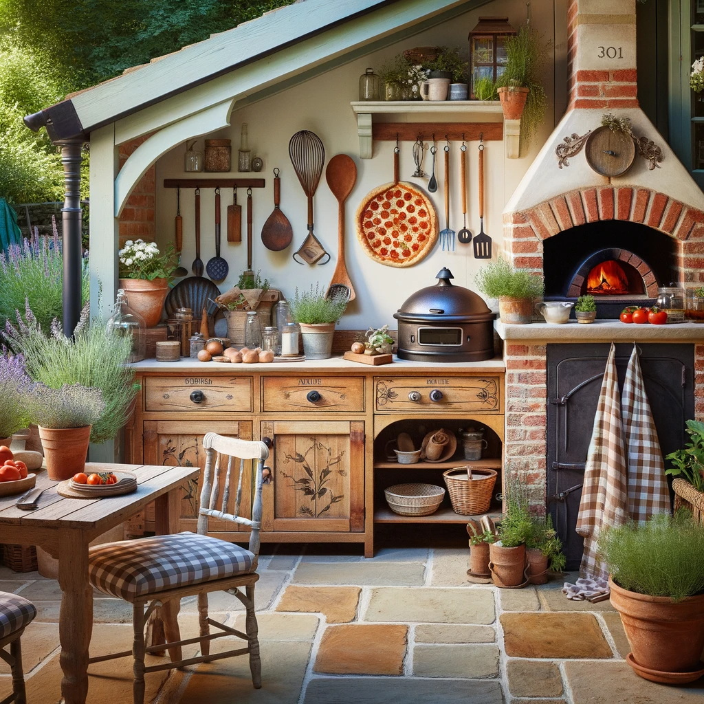 Country Cottage Charm Kitchen