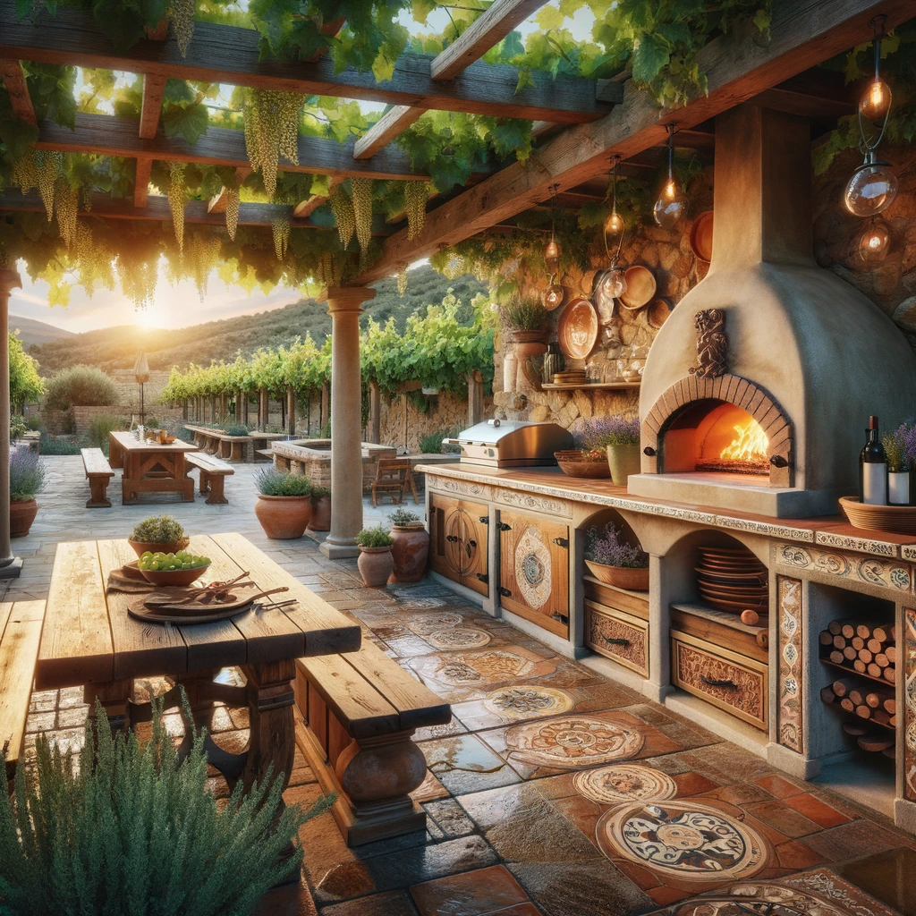 Tuscan Sunset Kitchen