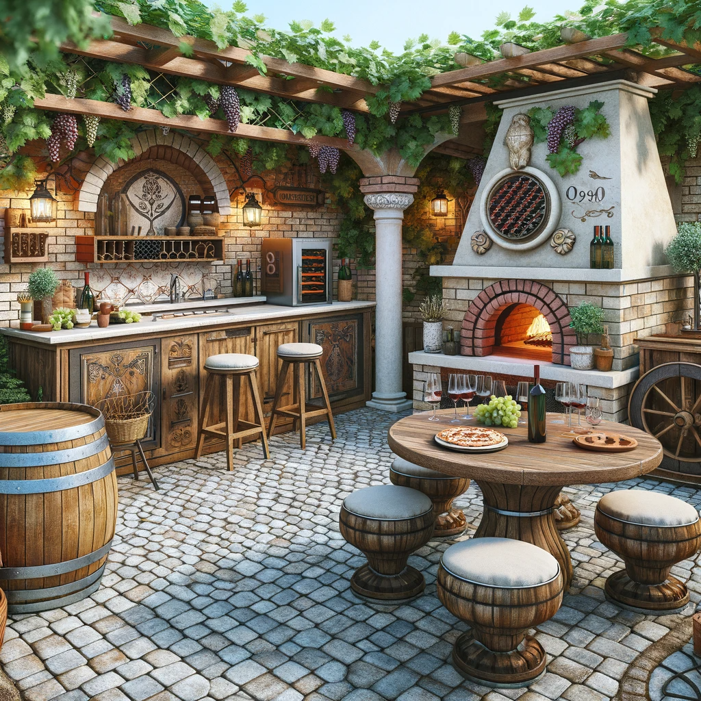 Vintage Vineyard Kitchen