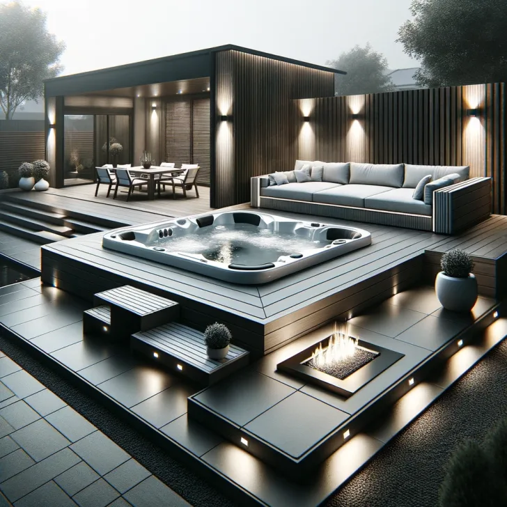 Luxury Penthouse with Roof Garden, Hot Tub, Sauna & Cold Plunge, London ...